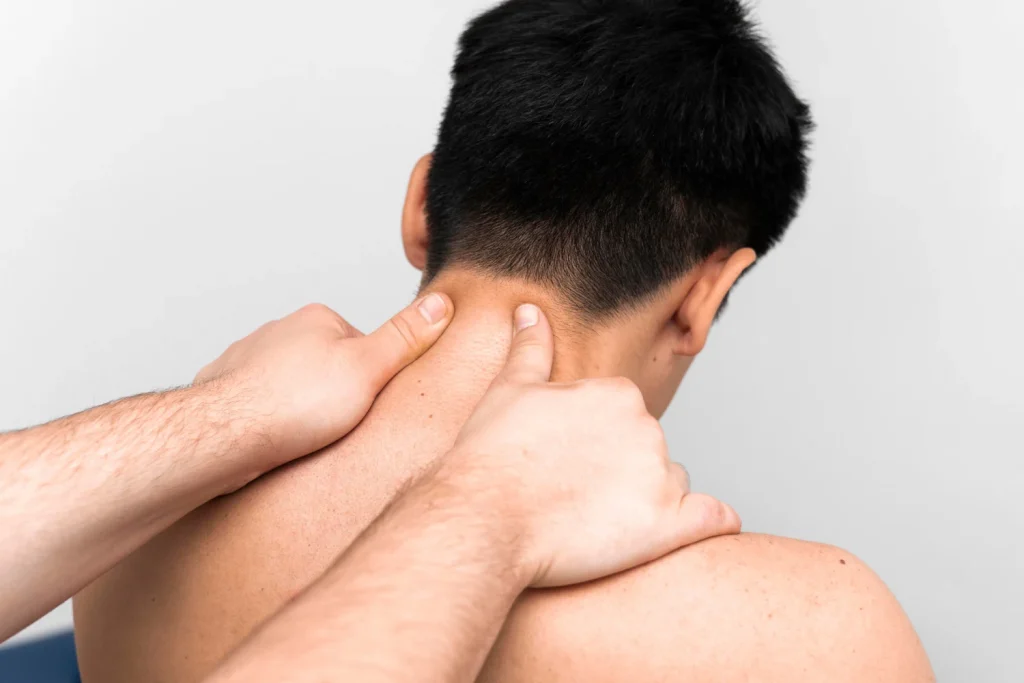 Neck and shoulder massage